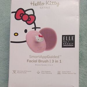 Hello Kitty x Geske Pink Facial Brush 3 in 1. NIB